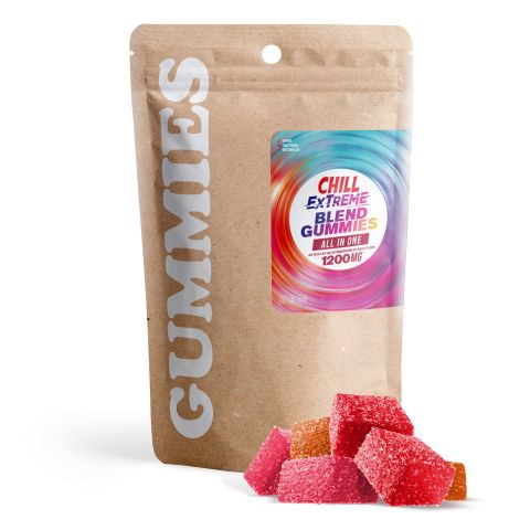 All in One Blend - 40mg Gummies - 4 Cannabinoid Blend - Chill Extreme - Thumbnail 2