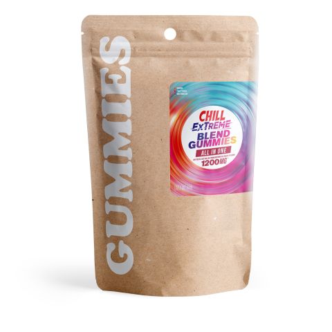 All in One Blend - 40mg Gummies - 4 Cannabinoid Blend - Chill Extreme - Thumbnail 3