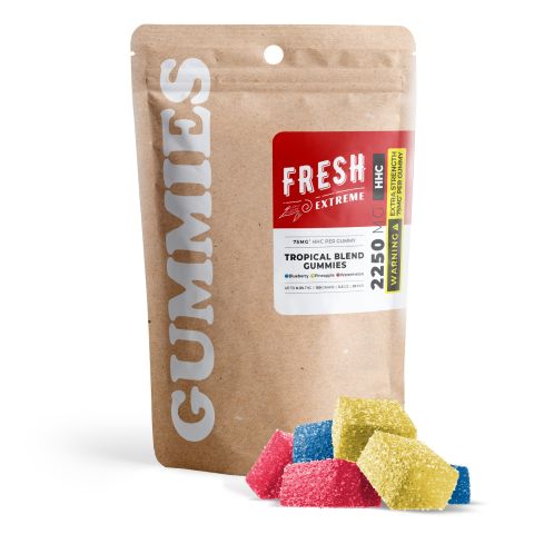 75mg HHC Gummies - Tropical Blend - Fresh - Thumbnail 2