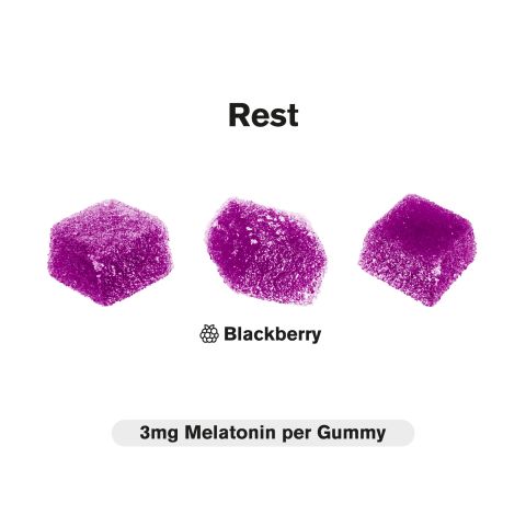 3mg Melatonin Gummies - Blackberry - Rest - Thumbnail 4