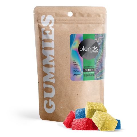 Clearity Blend - 25mg Gummies - HHC, D8, CBD, CBG, THCV - Blends by Fresh - Thumbnail 2