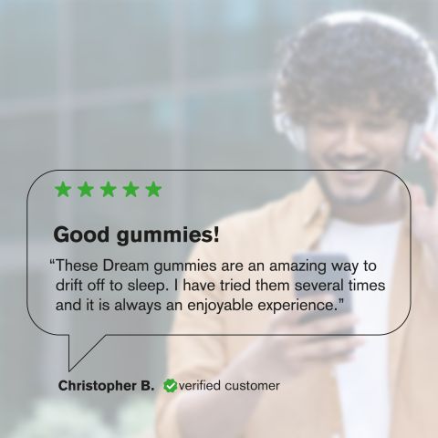 Dream Blend - 25mg Gummies - D8, HHC, CBN, CBD - Blends by Fresh - Thumbnail 7