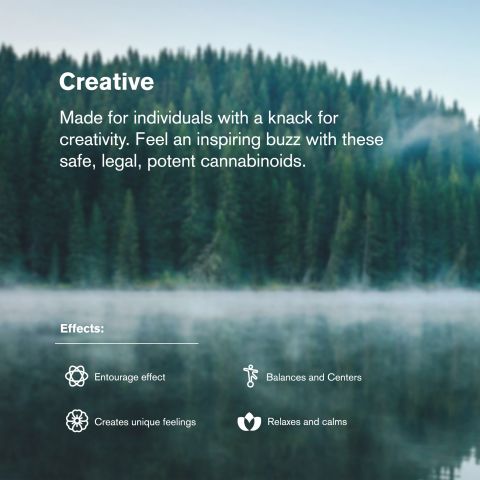 Creativity Blend - 2000mg Vape Pen - Sativa - 2ml - Blends by Fresh - Thumbnail 6