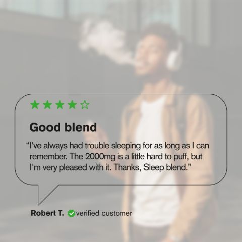 Sleep Blend - 2000mg Vape Pen - Sativa - 2ml - Blends by Fresh - Thumbnail 7