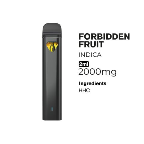 2000mg HHC Vape Pen - Forbidden Fruit - Indica - 2ml - Fresh - Thumbnail 2