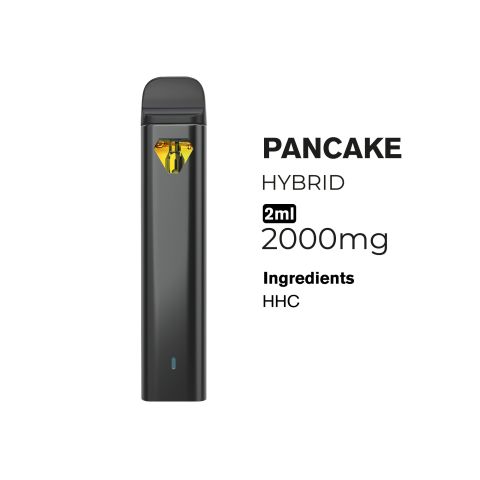 2000mg HHC Vape Pen - Pancakes - Hybrid - 2ml - Fresh - Thumbnail 2