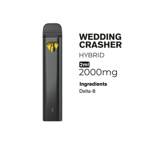 2000mg D8 Vape Pen - Wedding Crasher - Hybrid - 2ml - Chill Plus - Thumbnail 2