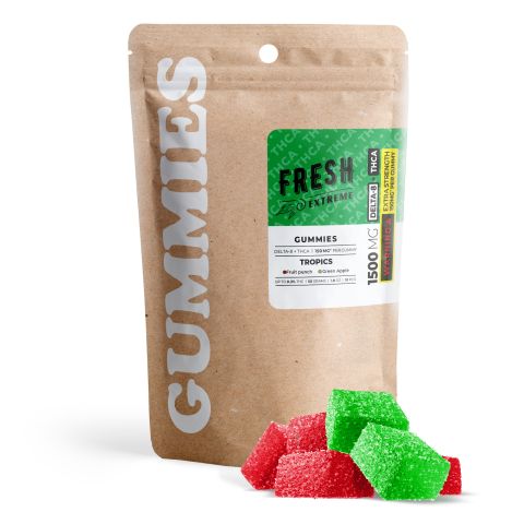 150mg D8 & THCA Gummies - Tropics - Fresh - Thumbnail 2