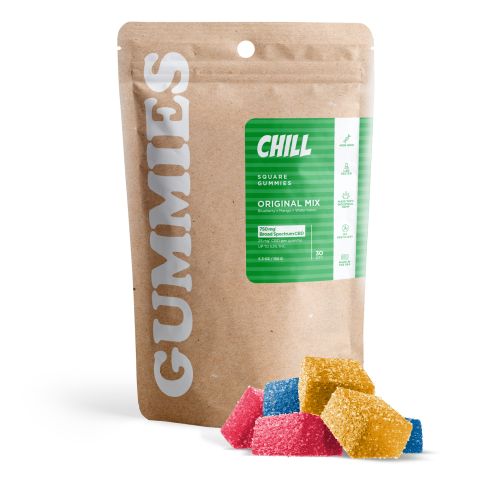 25mg Broad Spectrum CBD Gummies - Original Mix - Chill - Thumbnail 2