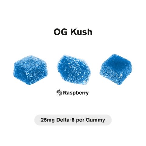25mg D8 + Live Resin Gummies - OG Kush - Chill Extreme - Thumbnail 4