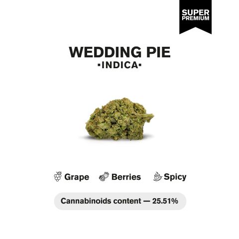 Wedding Pie Flower – Indica – THCA - Thumbnail 4