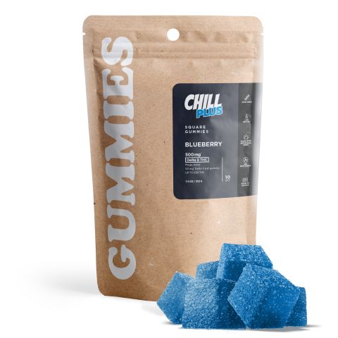 50mg Delta 9 Gummies - Blueberry - Chill Plus - Thumbnail 2