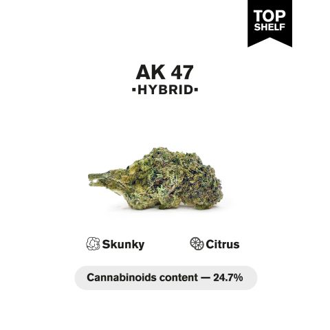 AK47 Flower – Hybrid – THCA - Thumbnail 4