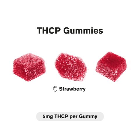 5mg THCP Gummies - Strawberry - Fresh - Thumbnail 4