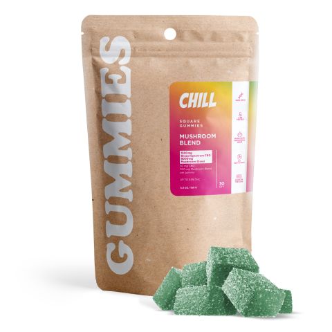 50mg Broad Spectrum CBD & Mushroom Blend Gummies - Chill - Thumbnail 2