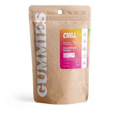 50mg Broad Spectrum CBD & Mushroom Blend Gummies - Chill - Thumbnail 3
