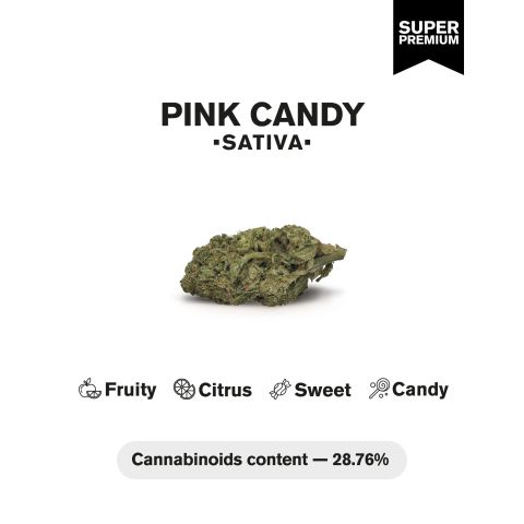 Pink Candy Flower - Sativa – THCA - Thumbnail 4
