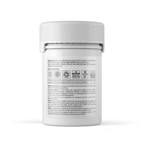 20mg D8 & CBD Isolate Capsules - 60ct - Chill Plus - Thumbnail 8