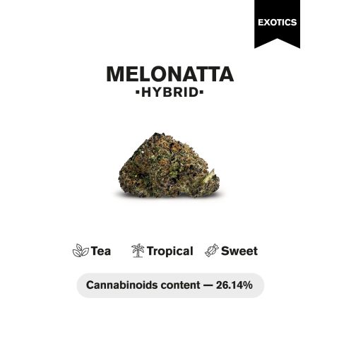 Melonatta Flower – Hybrid – THCA - Thumbnail 4