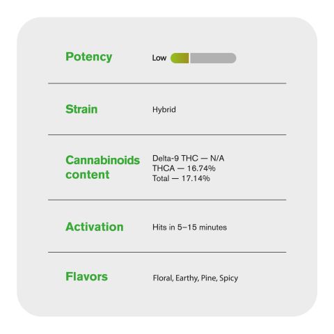 Illuminati Flower – Hybrid – THCA - Thumbnail 5