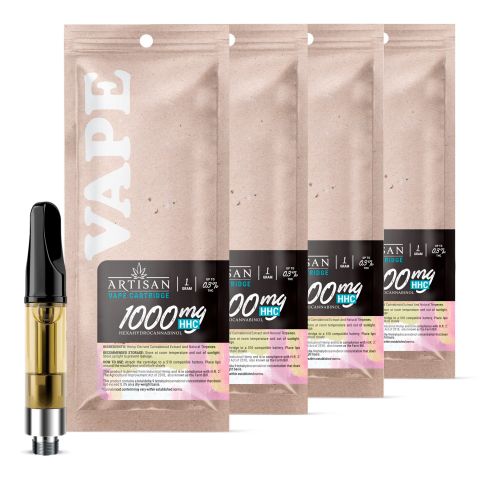 900mg HHC Vape Carts Bundle - Artisan - Thumbnail 1