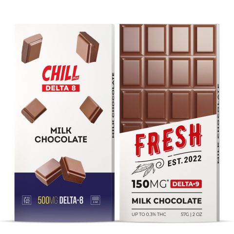 THC Milk Chocolate Bundle - Chill Plus - Thumbnail 1