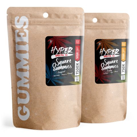Delta 10 Gummies Bundle - Hyper - Thumbnail 1