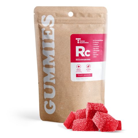 10mg Terpene Gummies - Recovering - Fruit Punch - Terps Gummies - Thumbnail 2