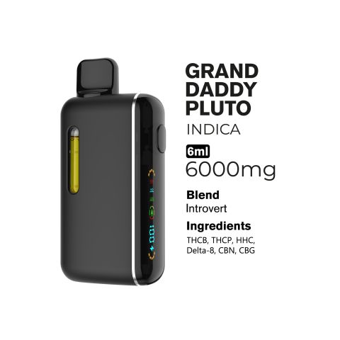 Introvert Blend - 6000mg Vape Pen - Indica - 6ml - Blends by Fresh - Thumbnail 2