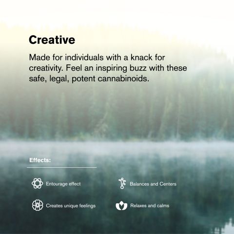 Creativity Blend - 2000mg Vape Cart - Hybrid - 2ml - Blends by Fresh - Thumbnail 6