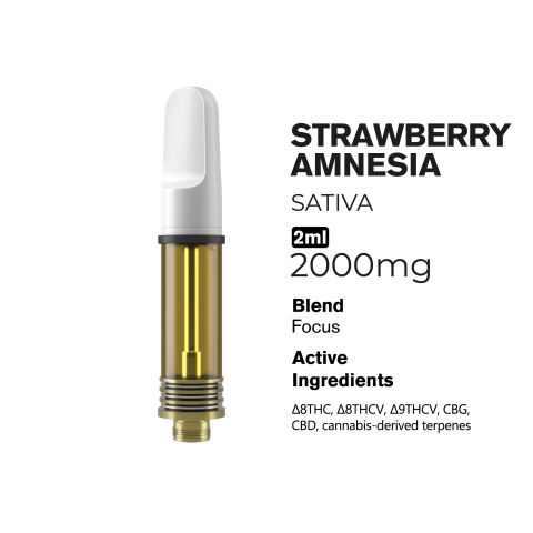 Focus Blend - 2000mg Vape Cart - Sativa - 2ml - Blends by Fresh - Thumbnail 2