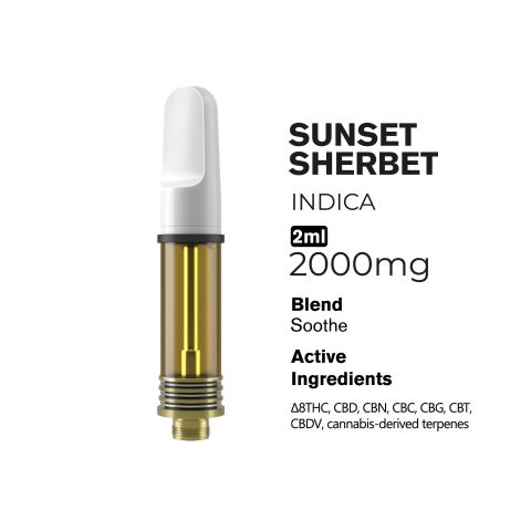 Soothe Blend - 2000mg Vape Cart - Indica - 2ml - Blends by Fresh - Thumbnail 2