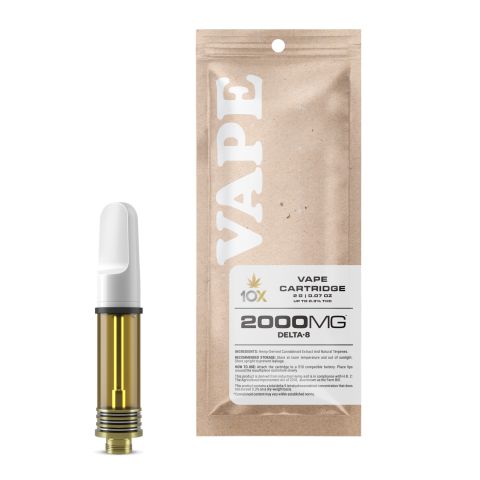 2000mg D8 Vape Cart - AK47 - Hybrid - 2ml - 10X - Thumbnail 1