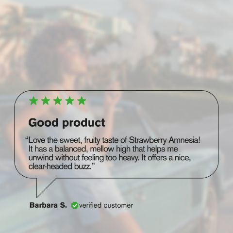 2000mg D8 Vape Cart - Strawberry Amnesia - Sativa - 2ml - Chill Plus - Thumbnail 7