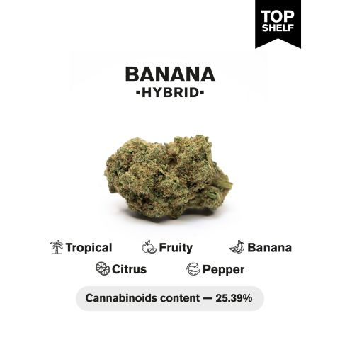 Banana Flower – Hybrid – THCA - Thumbnail 6