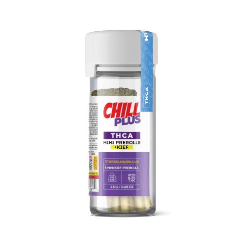 0.5g Jungle Juice Mini Pre-Rolls with Kief - THCA - Chill Plus - 5 Joints - Thumbnail 1