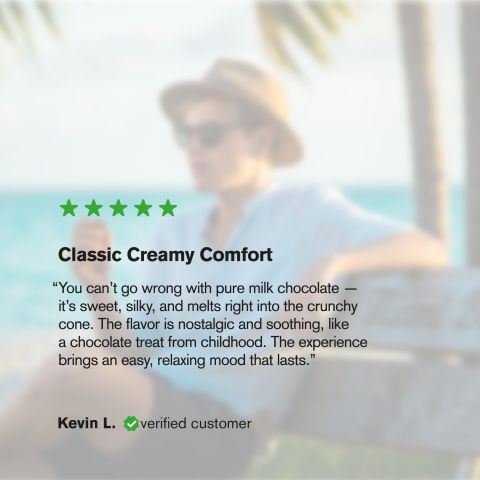 100mg Milk Chocolate Waffle Cones - D8, THCP - Chill Plus - Thumbnail 6