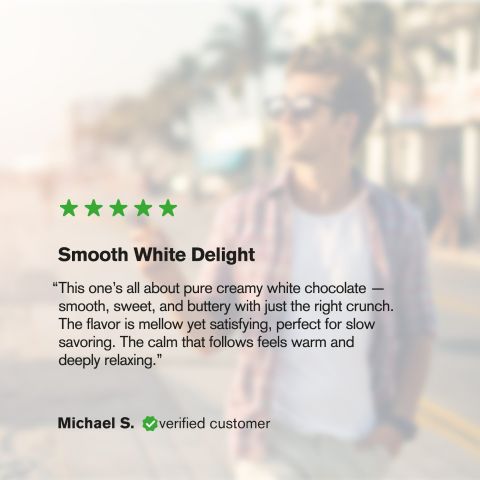 100mg White Chocolate Waffle Cones - D8 & THCP - Chill Plus - Thumbnail 7