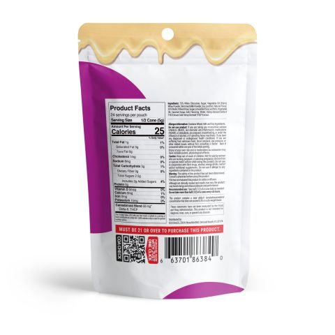 100mg White Chocolate Waffle Cones - D8 & THCP - Chill Plus - Thumbnail 8