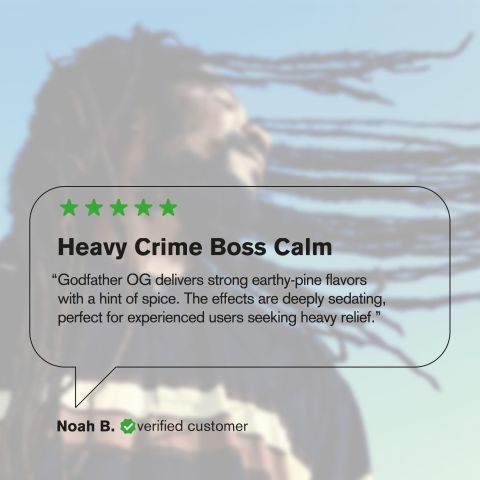 1.5g Godfather OG King Size Pre-Roll - Hybrid - THCA - 1 Joint - Thumbnail 9