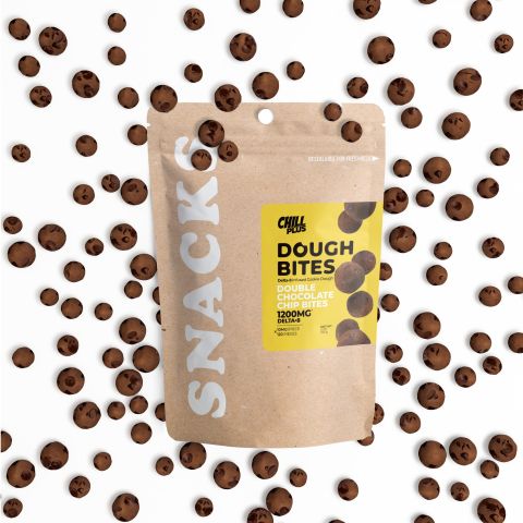 10mg Delta 8 Dough Bites - Double Chocolate Chip Bites - Chill Plus - Thumbnail 4