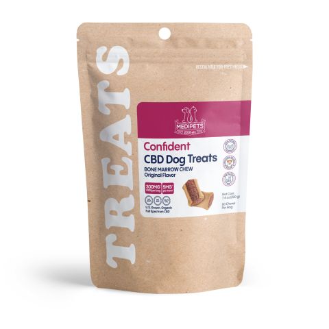 300mg CBD Pet Treats For Dogs - Bone Marrow Chew - MediPets - Thumbnail 2