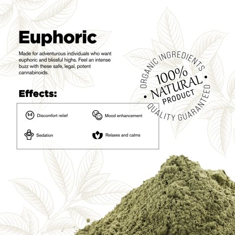 100g Kratom Powder - Green Maeng Da - Chill Plus - Thumbnail 4