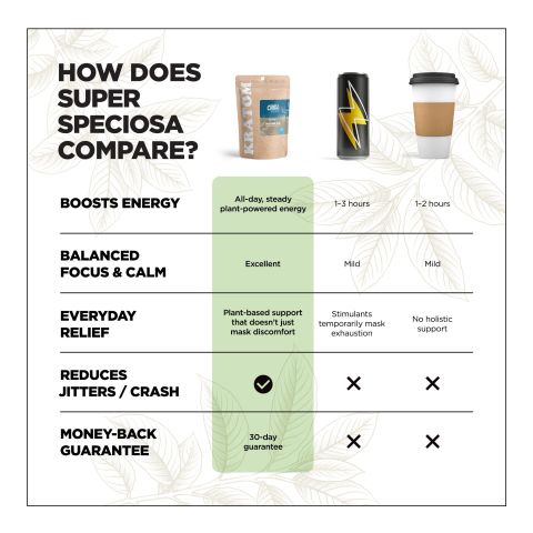 100g Kratom Powder - White Maeng Da - Chill Plus - Thumbnail 3