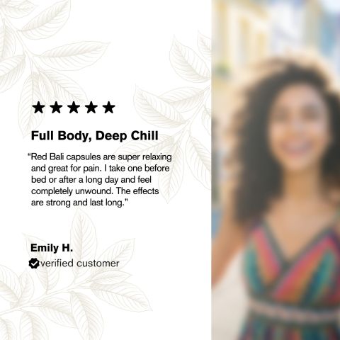 500mg Kratom Capsules - Red Bali Strain - 100ct - Chill Plus - Thumbnail 6