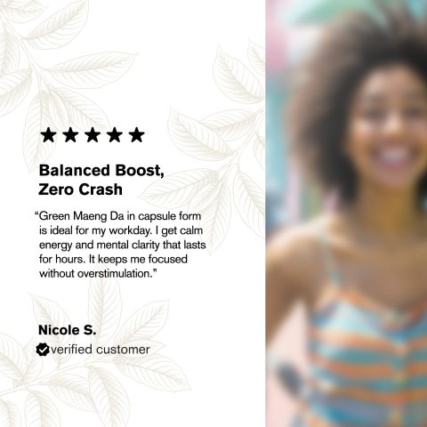 500mg - Kratom - Capsules - Green Maeng Da Strain - 100ct - Chill Plus - Thumbnail 6