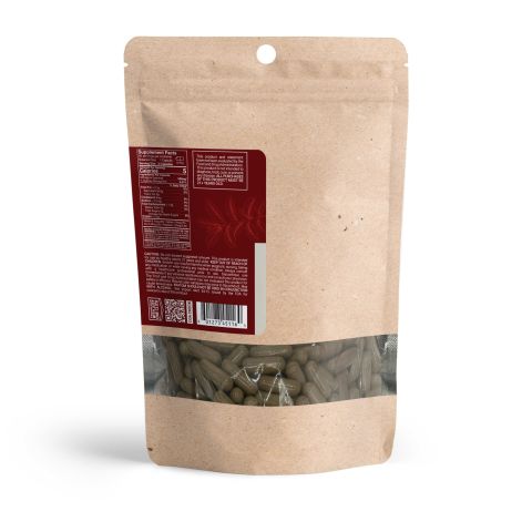 500mg Kratom Capsules - Red Maeng Da Strain - 100ct - Chill Plus - Thumbnail 7