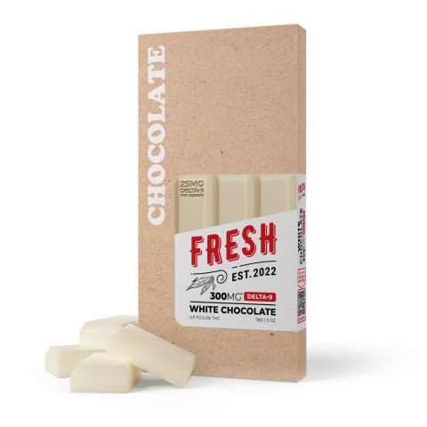 300mg White Chocolate Bar – Delta 9 – Fresh - Thumbnail 2