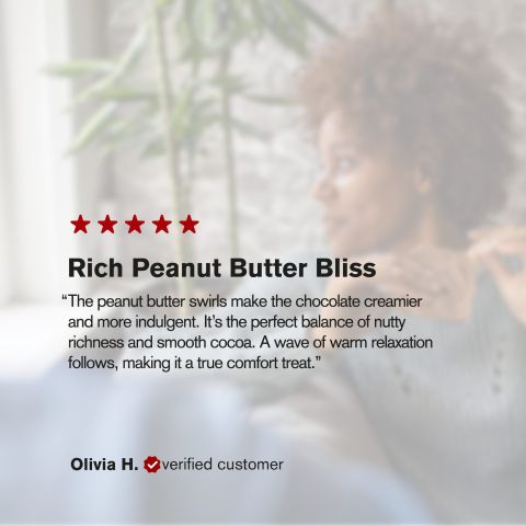 600mg Dark Chocolate & Peanut Butter Bar – Delta 8 – Chill Plus - Thumbnail 6