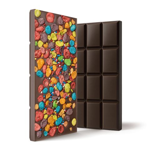 600mg Dark Chocolate with Cereal & Sprinkles Bar – Delta 8 – Chill Plus - Thumbnail 1